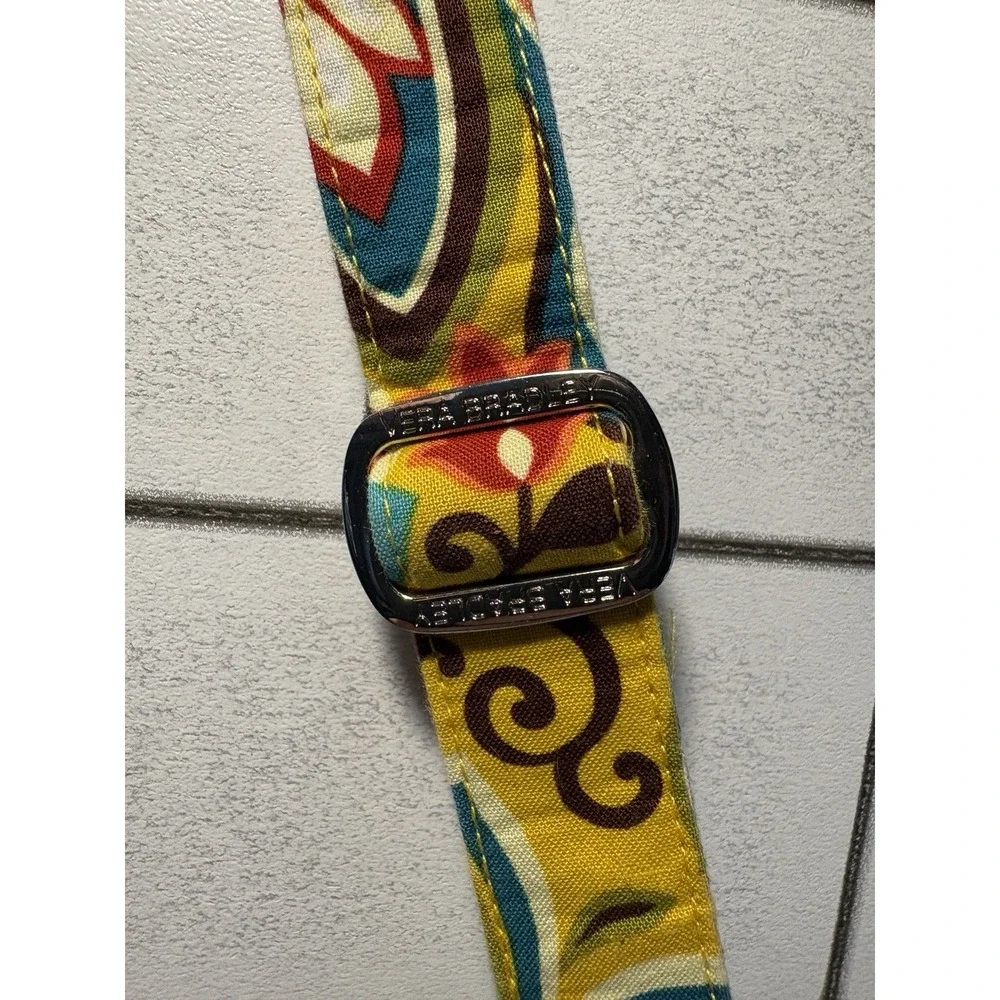 Vera Bradley Saddle Up Crossbody Bag Provencal Retired Fall 2012 Yellow Floral